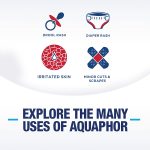 Aquaphor Baby Healing Ointment Advanced Therapy Skin Protectant， Dry Skin and Diaper Rash Ointment， 7 Oz Tube - Image 9